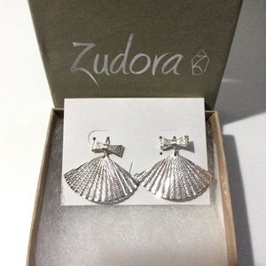 NIB Sterling silver Zudora earrings